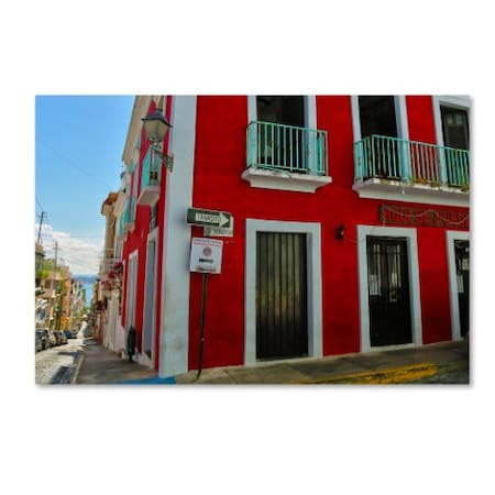 CATeyes 'Old San Juan 13' Canvas Art,30x47